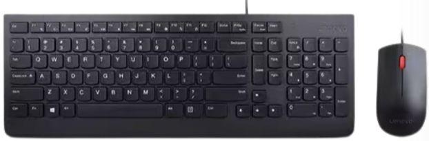 Refurbished Lenovo Essential Wired Combo Keyboard and Mouse - Reebelo Ireland