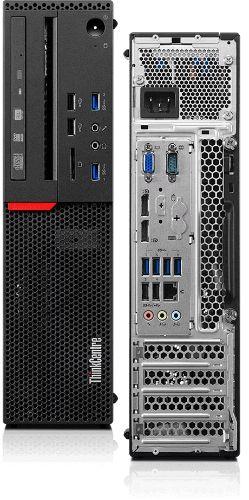 Refurbished Lenovo ThinkCentre M900 SFF Desktop + 4K 2-Monitor (Bundle) - Reebelo Ireland