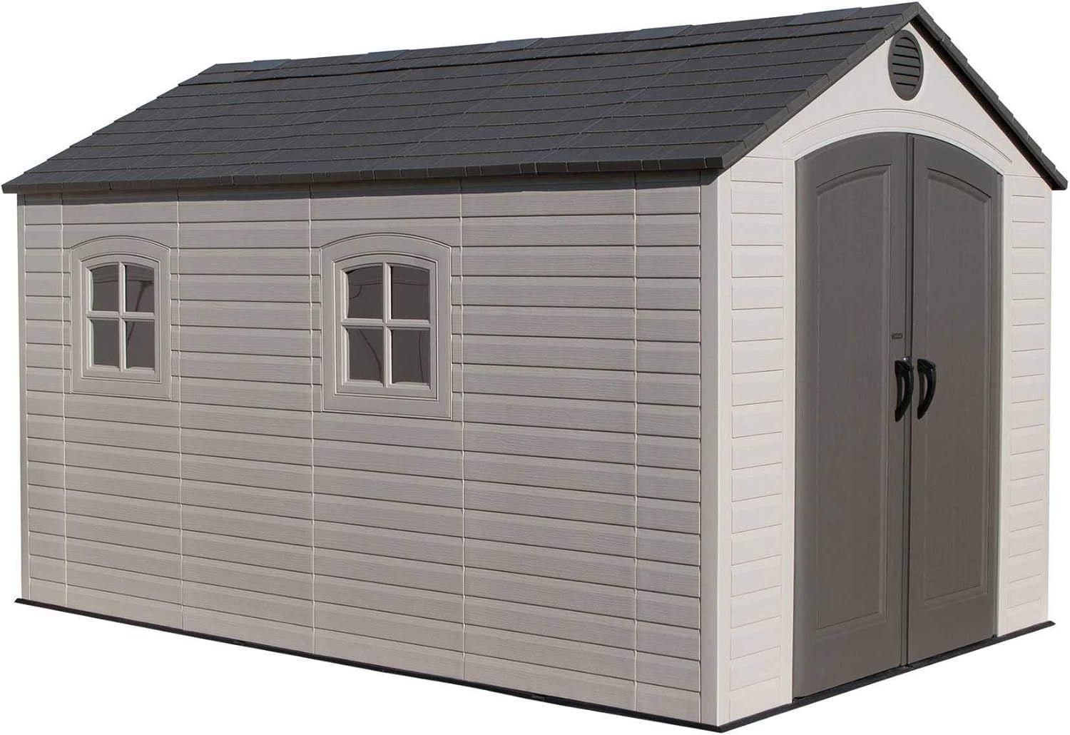 Refurbished Lifetime 6402 8 ft. x 12.5 ft. Resin Outdoor Storage Shed - Reebelo Ireland