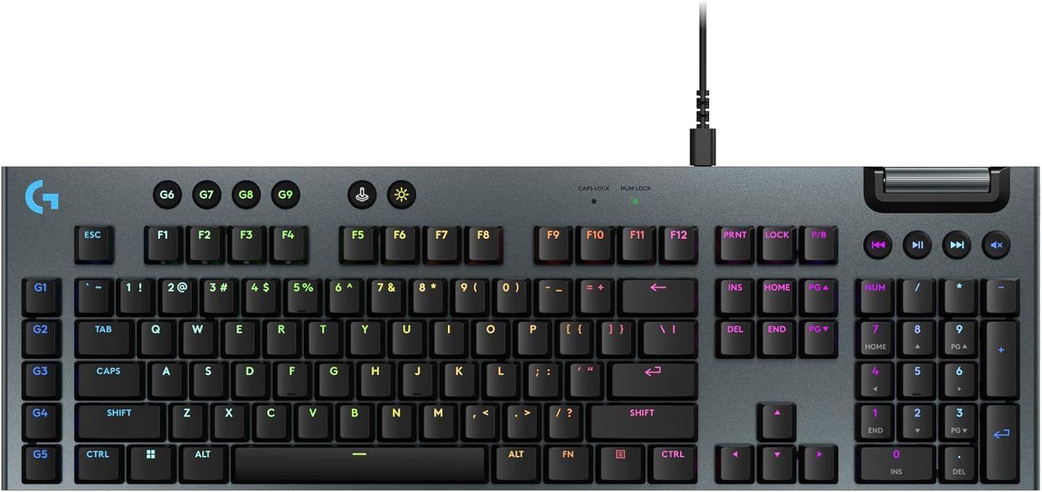 Refurbished Logitech G915 X Wired Low Profile Gaming Keyboard - Reebelo Ireland