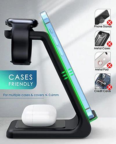Refurbished Lovis 3in1 Fast Charging Wireless Charging Station  - Reebelo Ireland