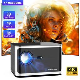Refurbished Magcubic HY350 Pro 580 ANSI 4K 1080P WiFi 6 Projector - Reebelo Ireland
