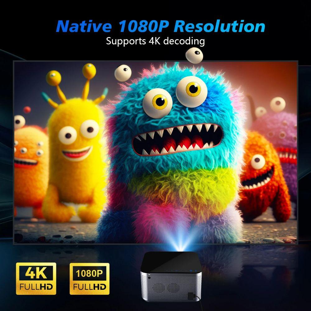 Refurbished Magcubic HY350 Pro 580 ANSI 4K 1080P WiFi 6 Projector - Reebelo Ireland