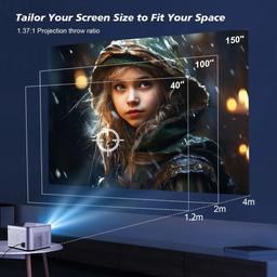 Refurbished Magcubic HY350 Pro 580 ANSI 4K 1080P WiFi 6 Projector - Reebelo Ireland
