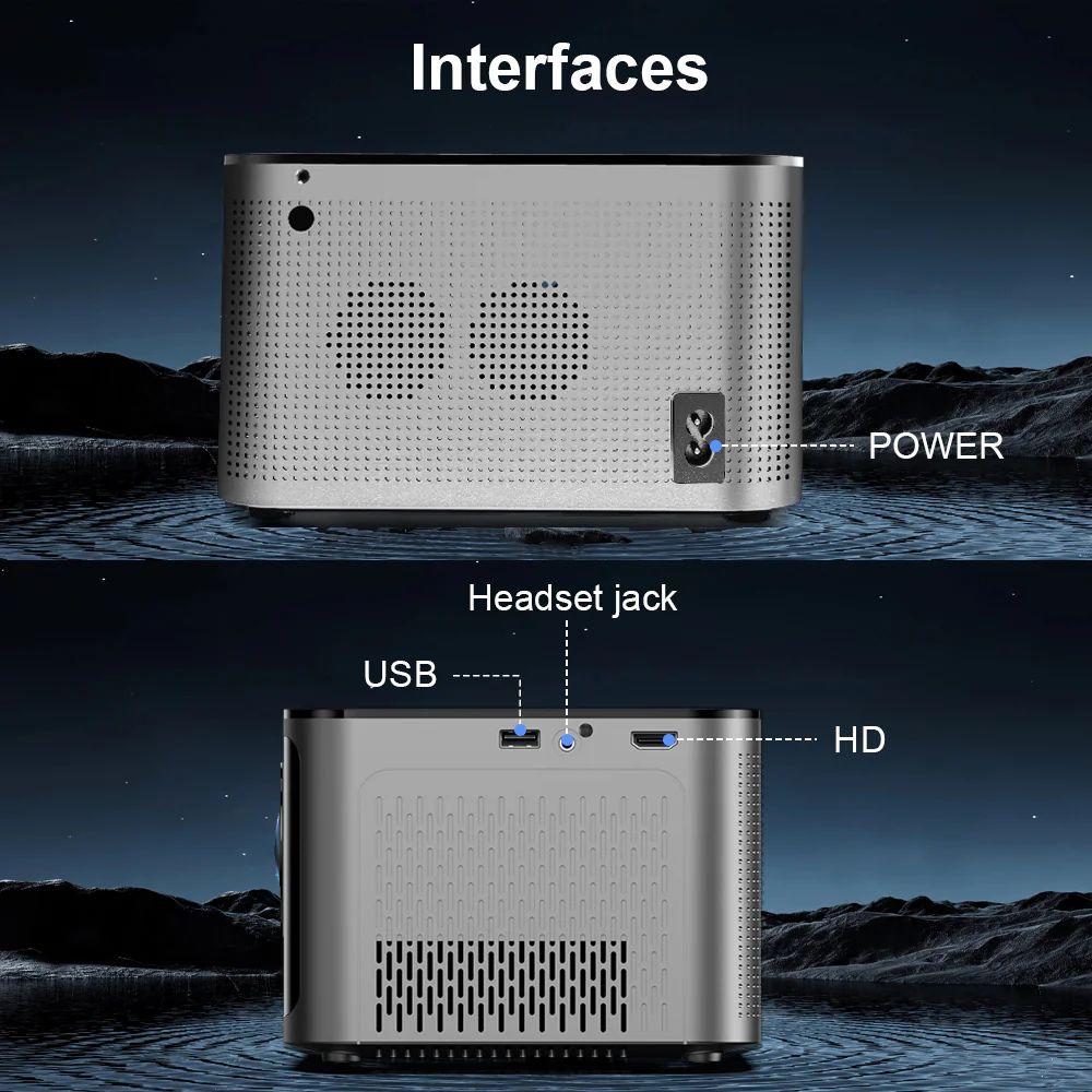 Refurbished Magcubic HY350 Pro 580 ANSI 4K 1080P WiFi 6 Projector - Reebelo Ireland