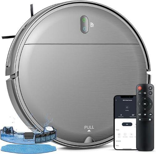Refurbished MAMNV Robot Vacuum Mop Cleaner Combo - Reebelo Ireland