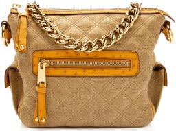 Refurbished Marc Jacobs Coated Canvas Ostrich Stam Hobo - Reebelo Ireland
