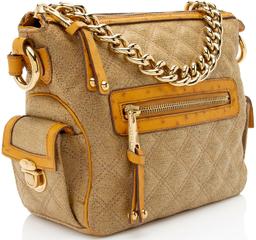 Refurbished Marc Jacobs Coated Canvas Ostrich Stam Hobo - Reebelo Ireland