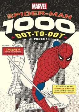Refurbished Marvel: Spider-Man1000 dot-to-dot book by Thoms Pavtte - Reebelo Ireland