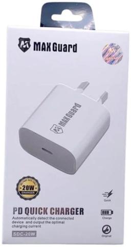 Refurbished Maxguard Type C Power Adapter Wall Plug (NZ / AU) - Reebelo Ireland
