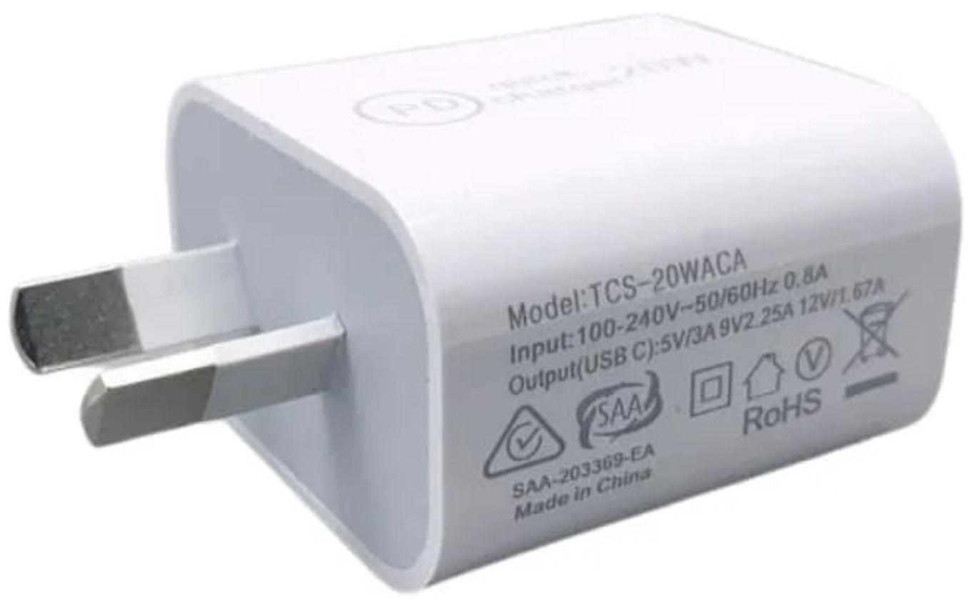 Refurbished Maxguard Type C Power Adapter Wall Plug (NZ / AU) - Reebelo Ireland