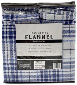 Refurbished Member's Mark 100% Cotton 6pc Flannel Sheets Full Set - Reebelo Ireland