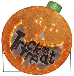 Refurbished Member's Mark Pre-Lit Jack-O-Lantern Glitter Decor - Reebelo Ireland