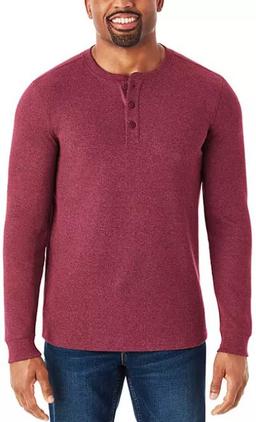 Refurbished Member's Mark Thermal Henley - Reebelo Ireland