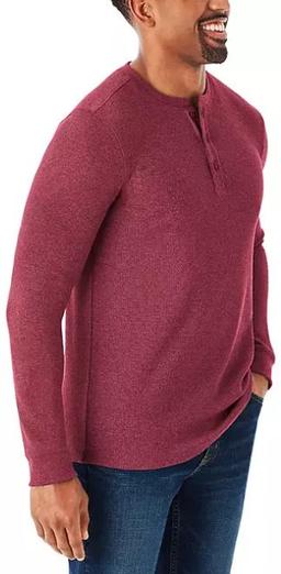 Refurbished Member's Mark Thermal Henley - Reebelo Ireland