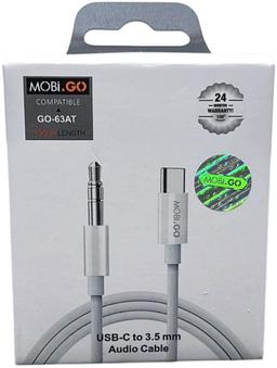 Refurbished Mobigo Type-C To 3.5mm Aux Audio Adapter Cable (GO-63AT) - Reebelo Ireland