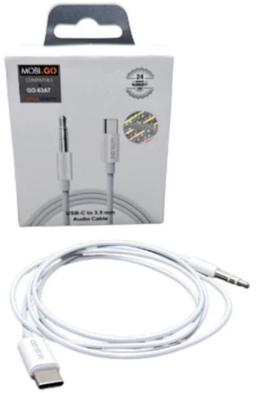 Refurbished Mobigo Type-C To 3.5mm Aux Audio Adapter Cable (GO-63AT) - Reebelo Ireland