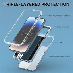 Refurbished MyBat Pro Tuff Kleer Series Phone Case for iPhone 14 Plus - Reebelo Ireland