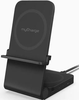 Refurbished myCharge 3-in-1 Fast Wireless Charging Stand - Reebelo Ireland
