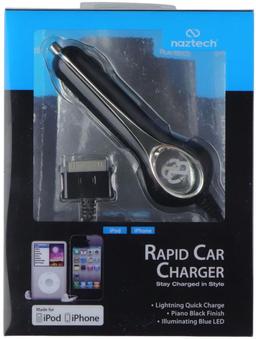 Refurbished NAZTECH Rapid Car Charger for Apple iPod/iPhone 4 - Reebelo Ireland