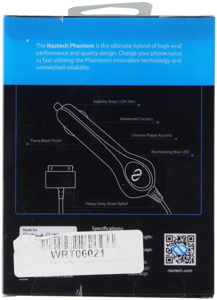 Refurbished NAZTECH Rapid Car Charger for Apple iPod/iPhone 4 - Reebelo Ireland