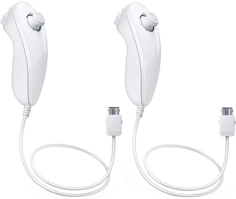 Refurbished Nintendo Wii Nunchuck Wired Controller (2Pack) - Reebelo Ireland