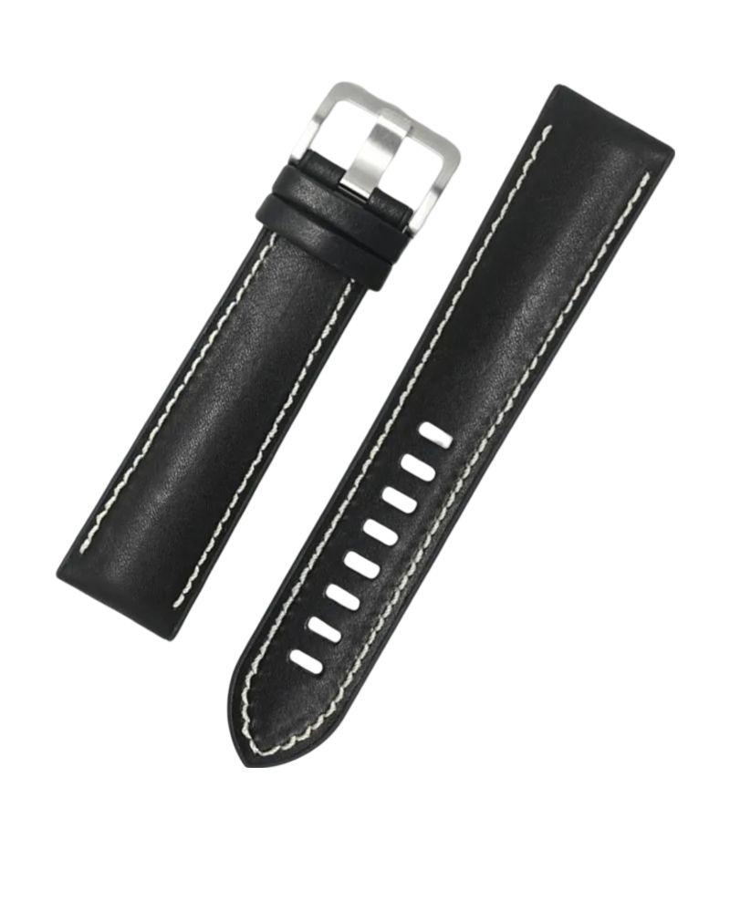 Refurbished Novonappa Hybrid Leather watch strap (20mm) - Reebelo Ireland