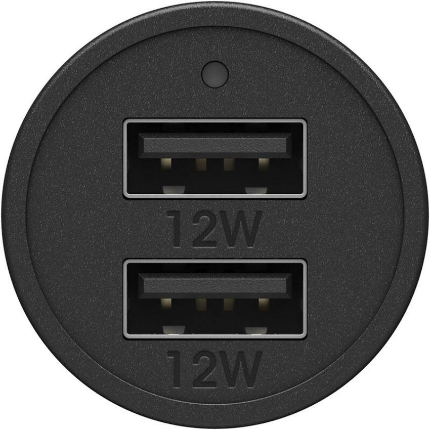 Refurbished OtterBox USB-A Dual Port Car Charger (24W) - Reebelo Ireland