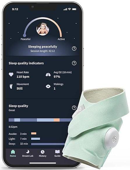 Refurbished Owlet Dream Sock Smart Baby Monitor - Reebelo Ireland