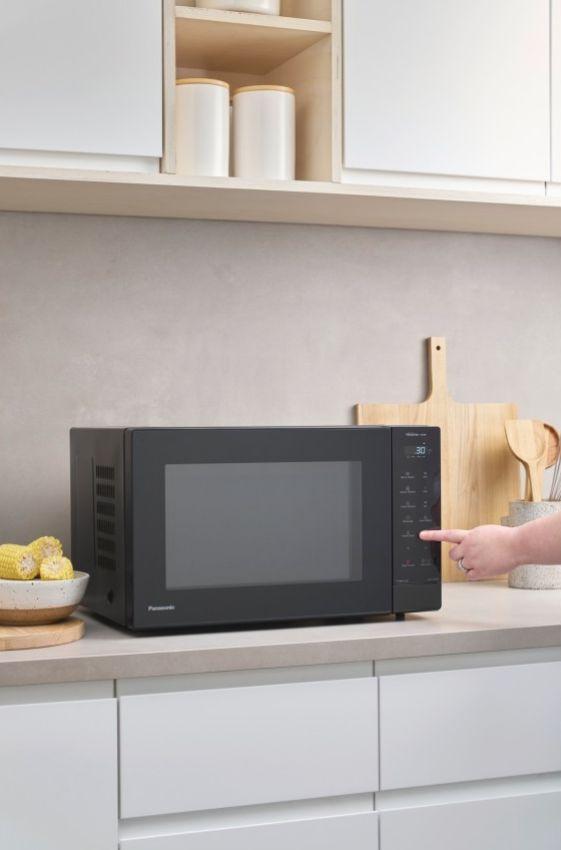 Refurbished Panasonic 32L 1100W Inverter Microwave NN-ST66QB - Reebelo Ireland