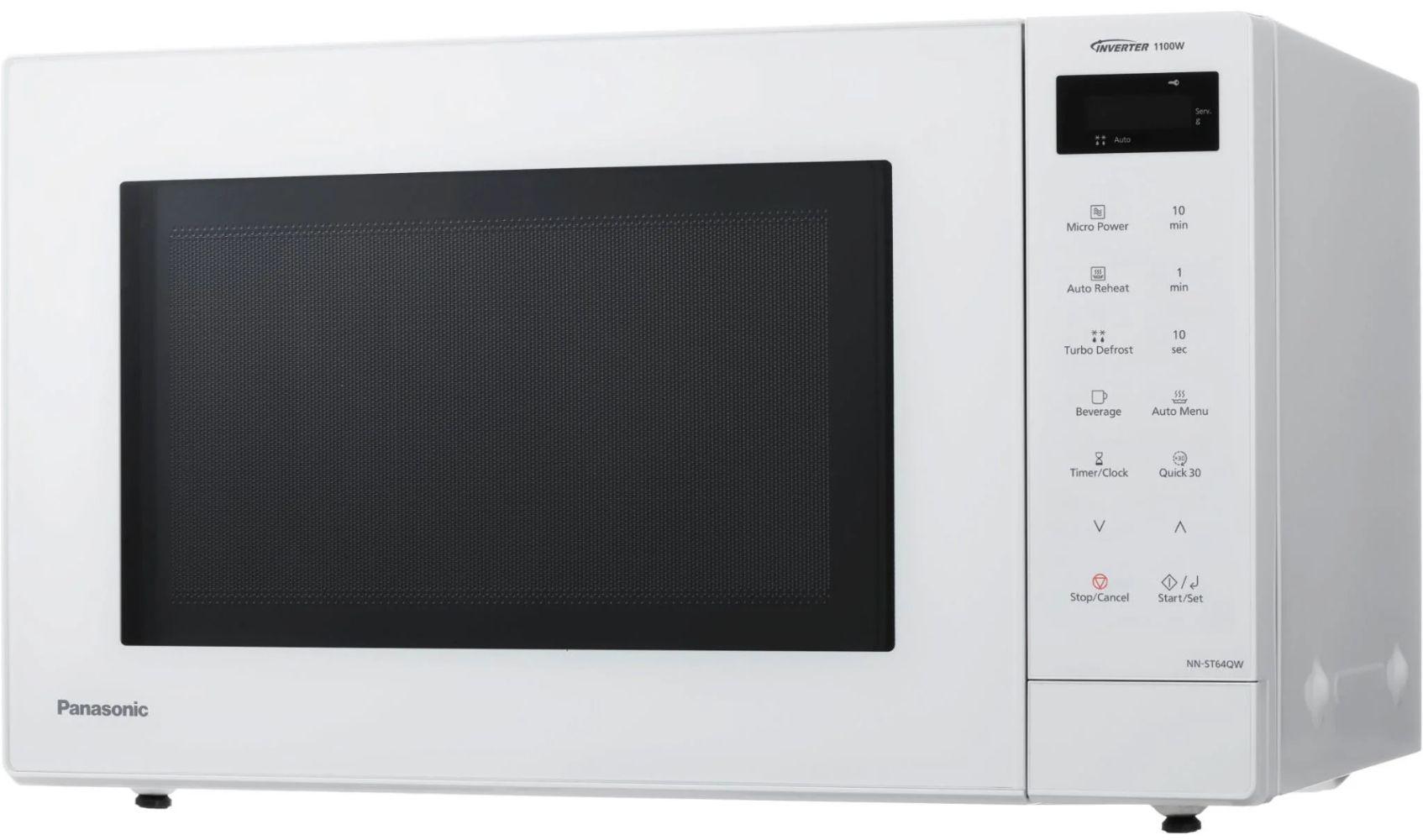 Refurbished Panasonic NN-ST64QW 32L Inverter Microwave - Reebelo Ireland