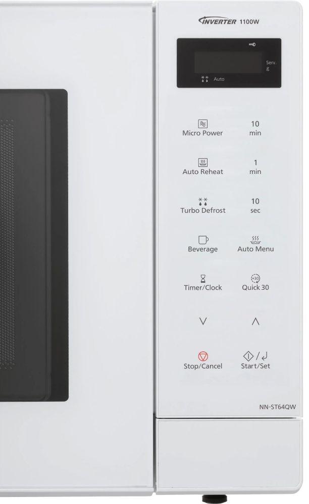 Refurbished Panasonic NN-ST64QW 32L Inverter Microwave - Reebelo Ireland