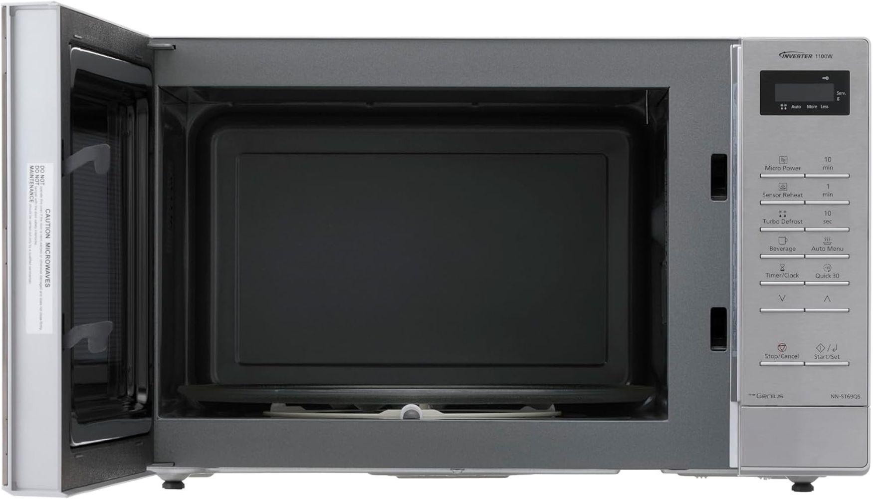 Refurbished Panasonic NN-ST69QS 32L 1100W Inverter Microwave - Reebelo Ireland