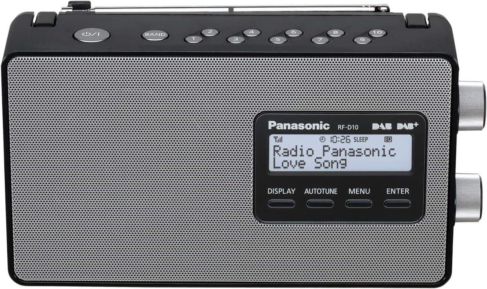 Refurbished Panasonic RF-D10GN DAB & DAB+ Compatible Radio - Reebelo Ireland