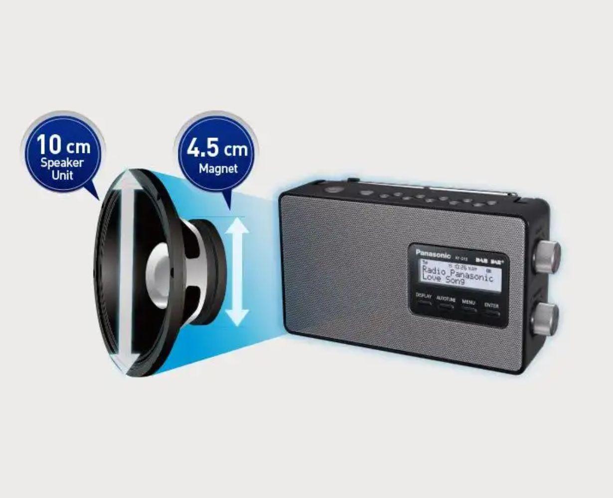 Refurbished Panasonic RF-D10GN DAB & DAB+ Compatible Radio - Reebelo Ireland