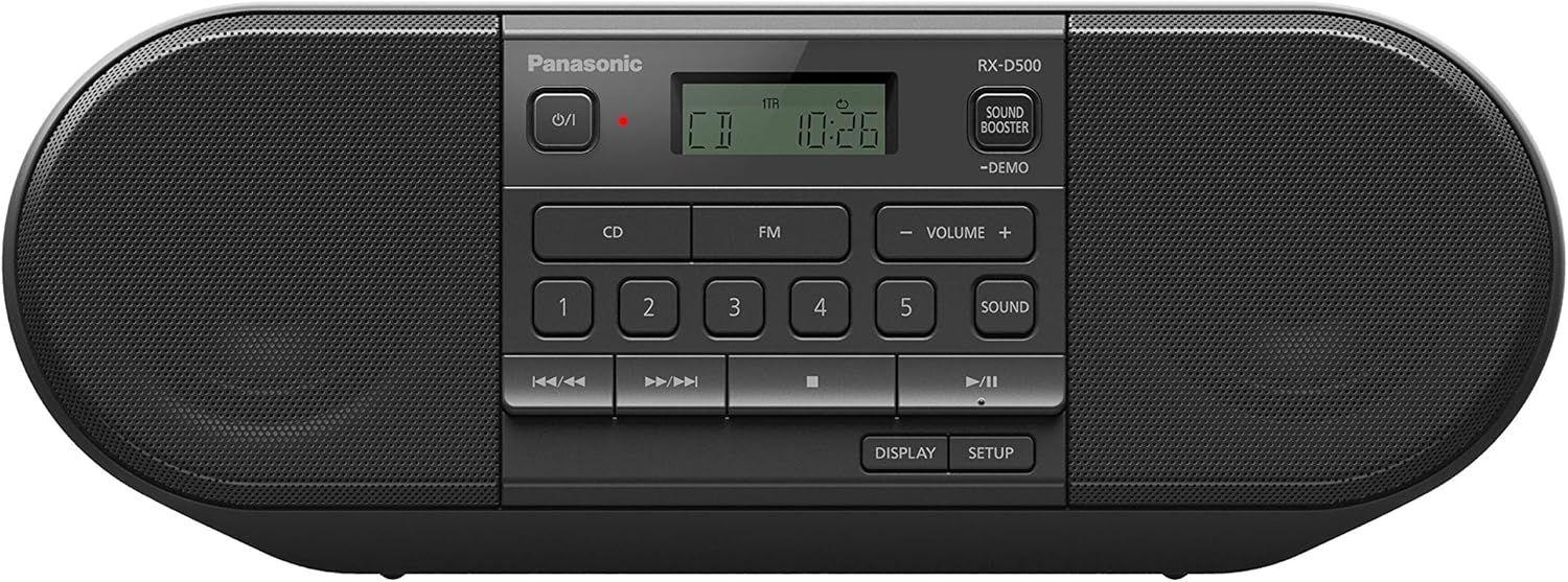 Refurbished Panasonic RX-D500 Powerful & Portable CD Radio - Reebelo Ireland