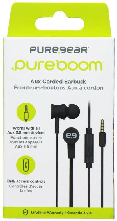 Refurbished PureGear PureBoom 3.5mm AUX Corded Earbuds - Reebelo Ireland