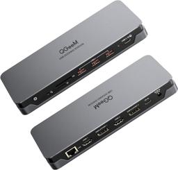 Refurbished QGeeM D6908 USB C Laptop Docking Station - Reebelo Ireland