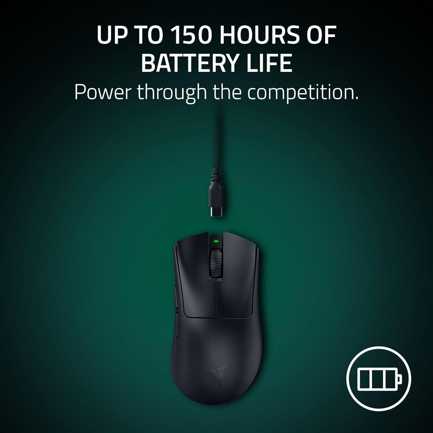 Refurbished Razer DeathAdder V4 Pro Wireless Gaming Mouse - Reebelo Ireland