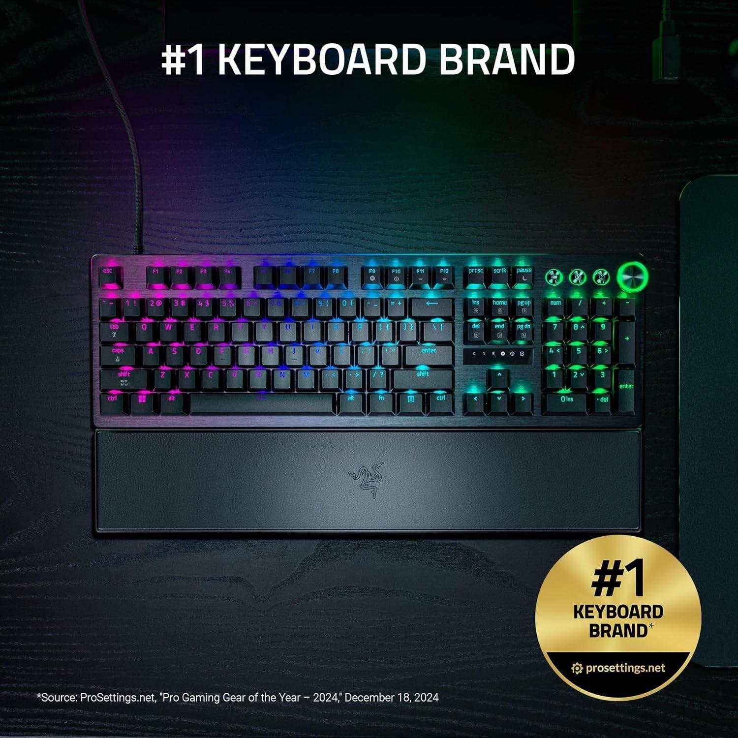 Refurbished Razer Huntsman V3 Pro Full Size 8KHz Gaming Keyboard - Reebelo Ireland