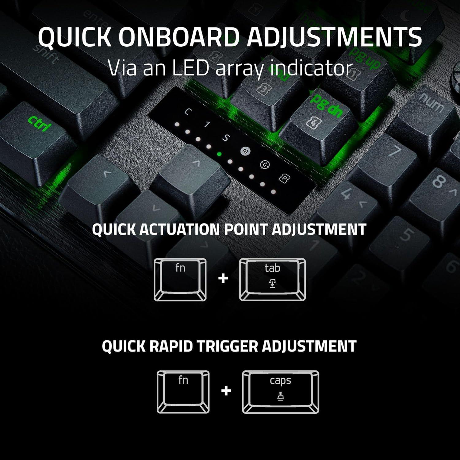 Refurbished Razer Huntsman V3 Pro Full Size Gaming Keyboard - Reebelo Ireland