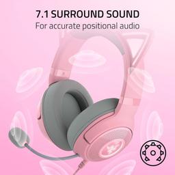 Refurbished Razer Kraken Kitty Edition V2 Wired Gaming Headset - Reebelo Ireland