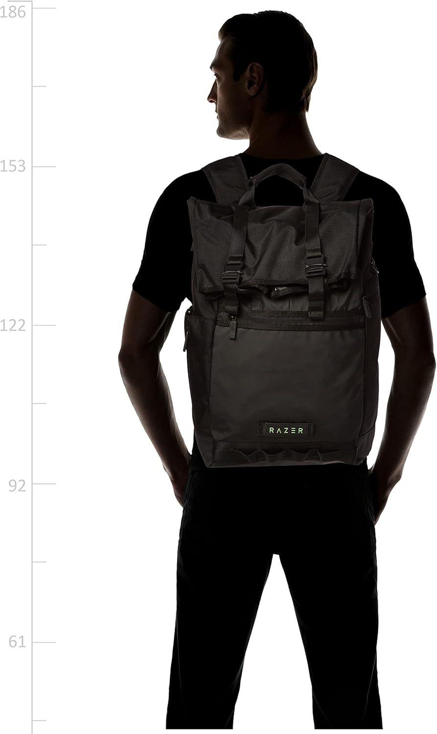 Refurbished Razer Recon 15-inch Rolltop Backpack - Reebelo Ireland