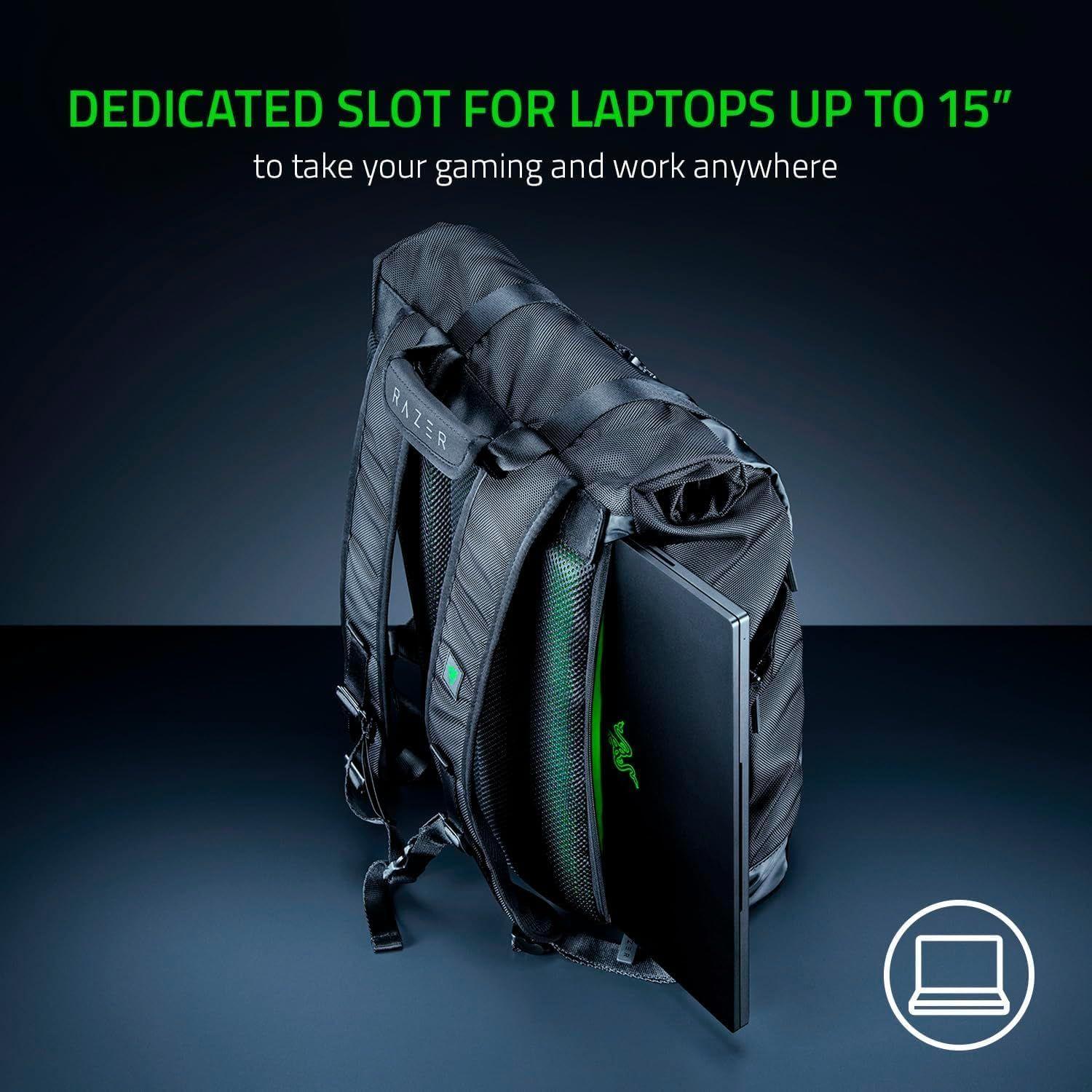 Refurbished Razer Recon 15-inch Rolltop Backpack - Reebelo Ireland