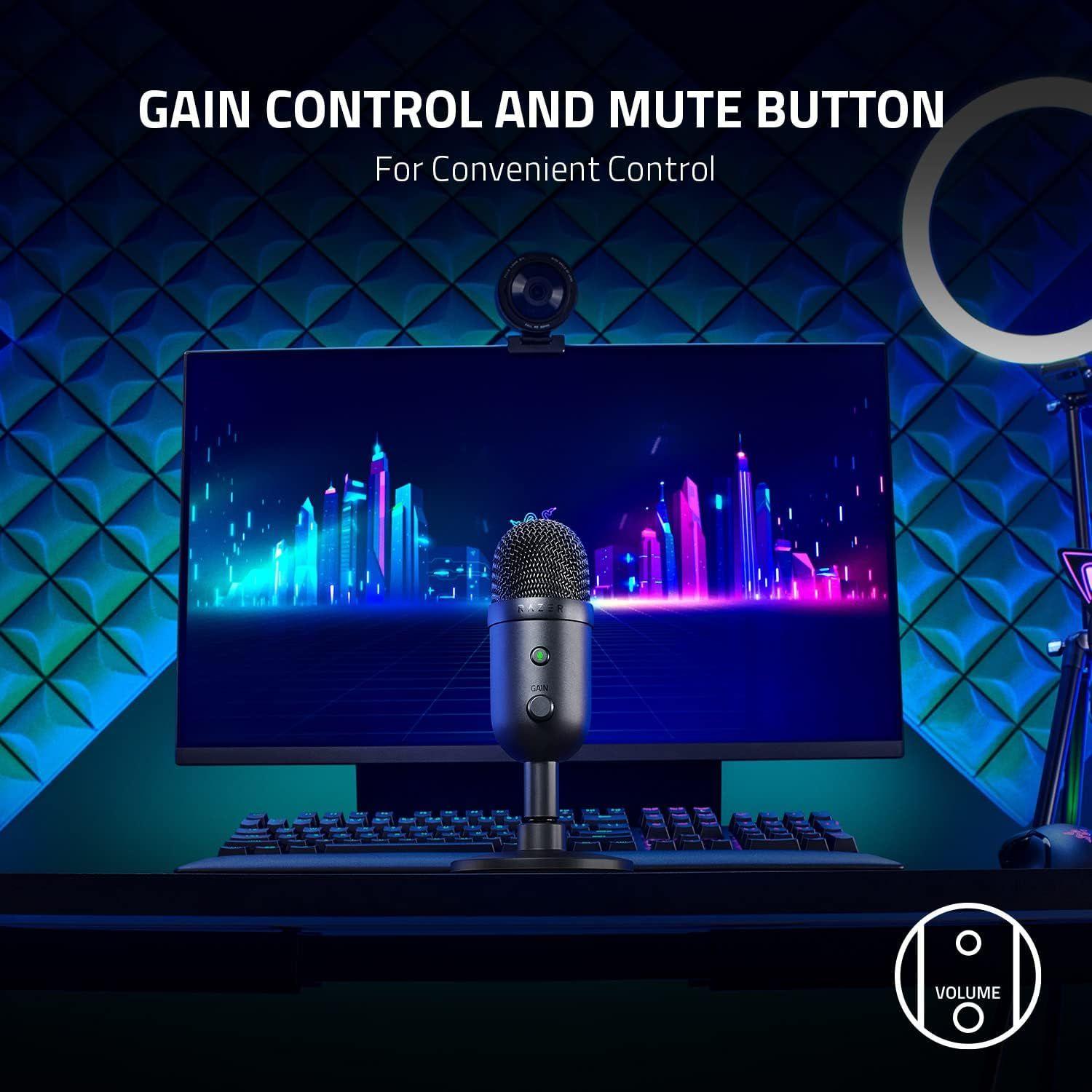 Refurbished Razer Seiren V2 X USB Condenser Microphone for Streamers - Reebelo Ireland