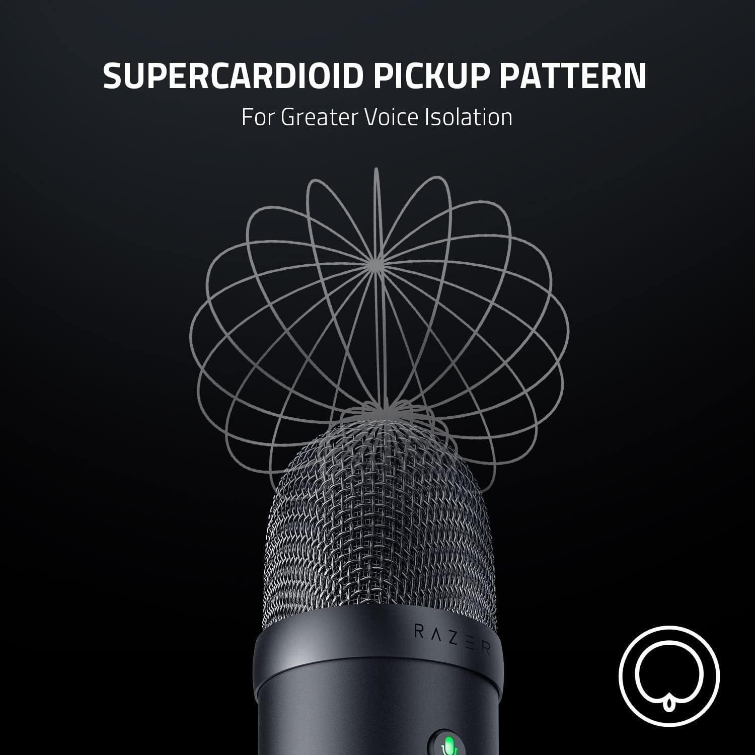 Refurbished Razer Seiren V2 X USB Condenser Microphone for Streamers - Reebelo Ireland