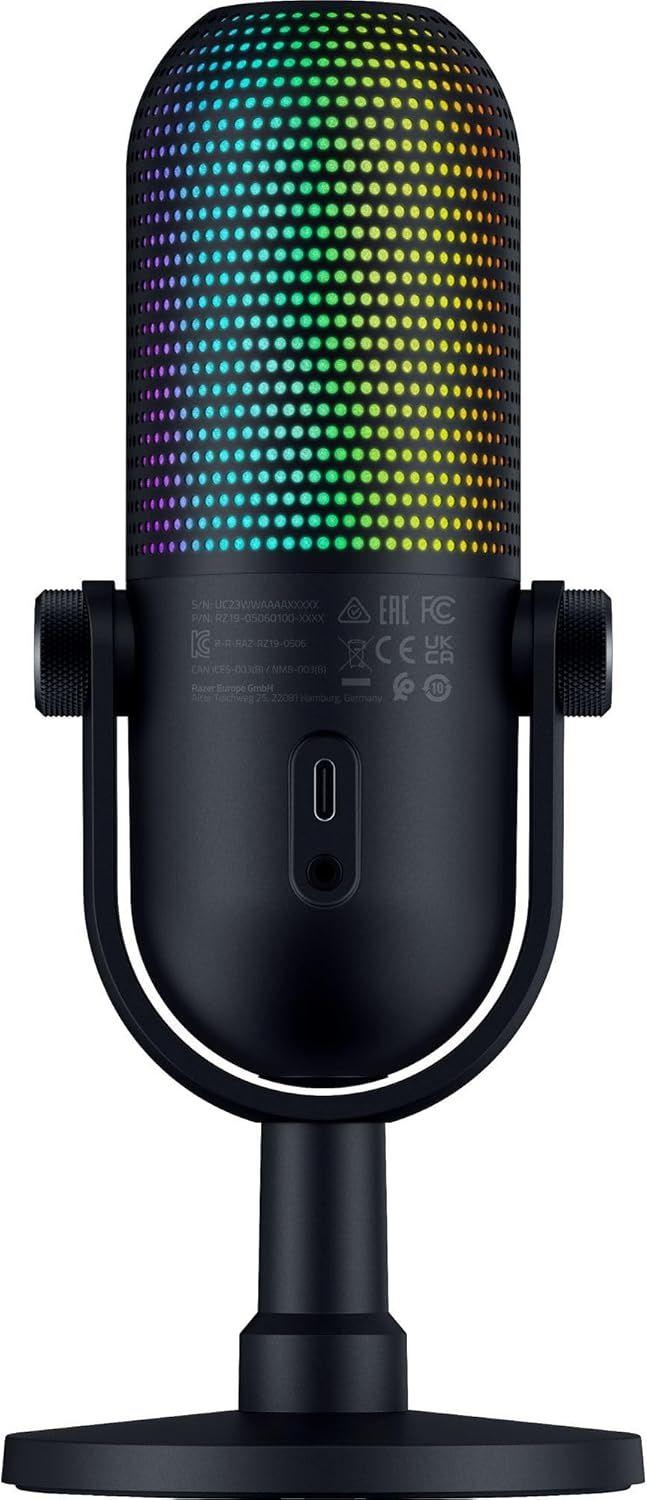 Refurbished Razer Seiren V3 Chroma Condenser USB Microphone   - Reebelo Ireland