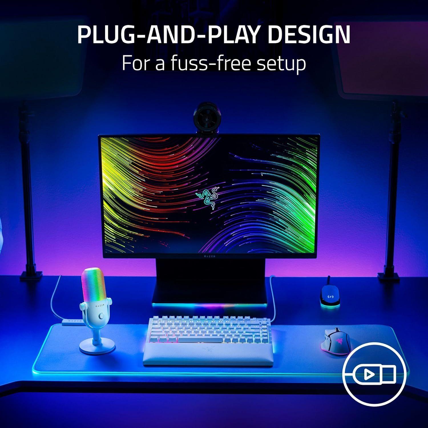Refurbished Razer Seiren V3 Chroma Condenser USB Microphone   - Reebelo Ireland