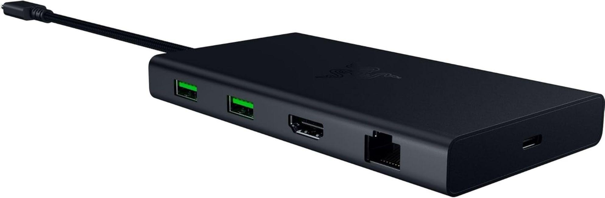 Refurbished Razer USB-C Dock 11 Port Docking Station for Laptops - Reebelo Ireland
