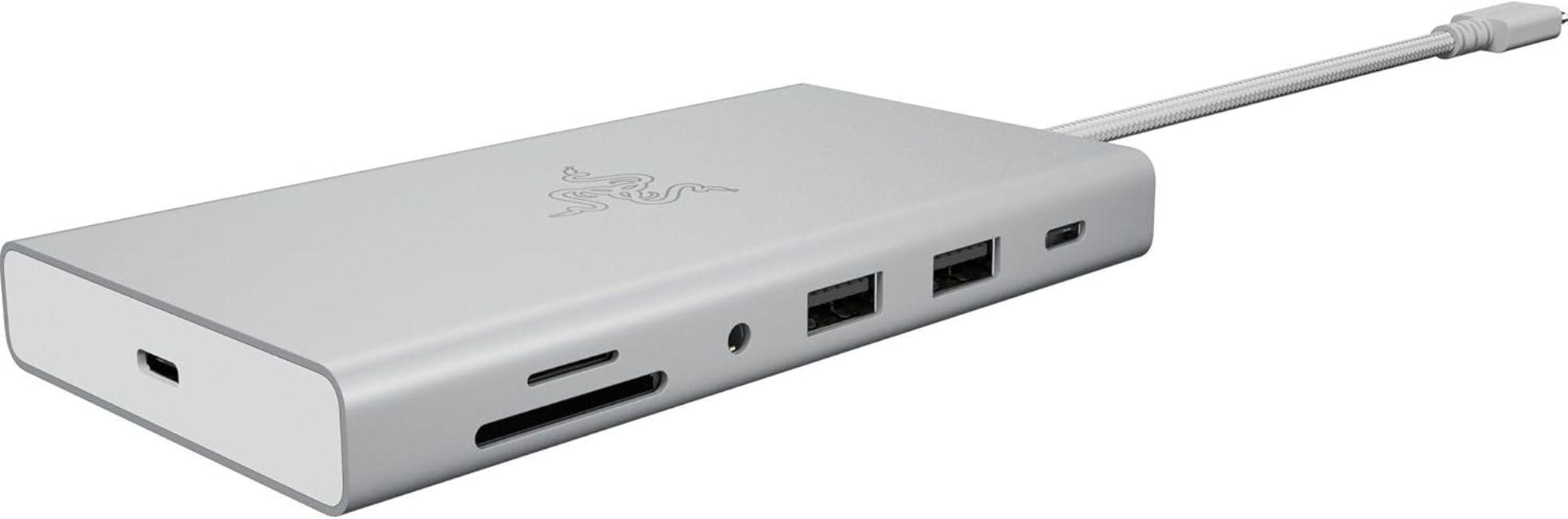 Refurbished Razer USB-C Dock 11 Port Docking Station for Laptops - Reebelo Ireland